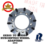 8200 to 10x285 141.3mm (RAM) US MADE Hubcentric Wheel Adapters x 2pcs.