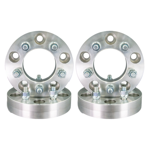 5x135 to 5x120 / 87.1mm US Wheel Adapters 1.5" Thick 14x2 Lug Studs Billet Spacers x 4