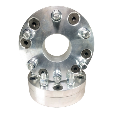 5x120 to 6x132 | 74.1mm US Wheel Adapters 14x1.5 stud 2 inches thick two piece spacers x2