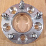 5x98 to 5x100 / 60mm US Made Wheel Adapters 1" Thick 12x1.5 Lug Studs Billet Spacers x2