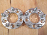 5x4.5 / 5x114.3 to 5x112 USA Wheel Adapters 1.25" Thick 1/2x20 Studs x 2 Spacers