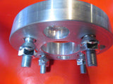 4x110 to 4x4 US Made Wheel Adapters 10x1.25 Lug Studs 74mm Bore hub 2" Thick x 2